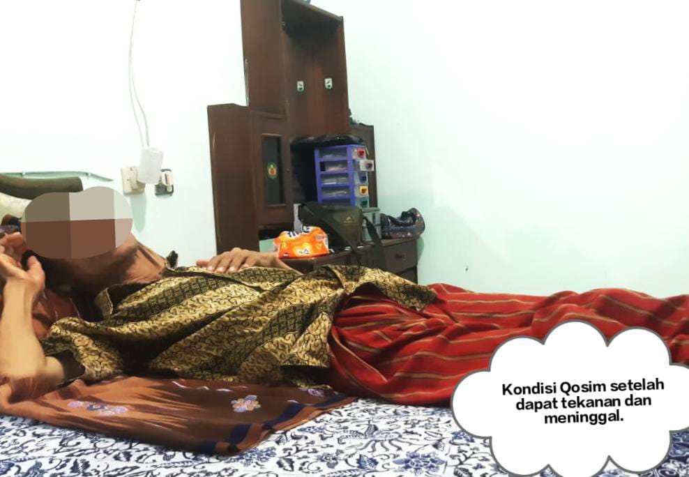 Foto Almarhum M. Qosim suami Umi Salamah